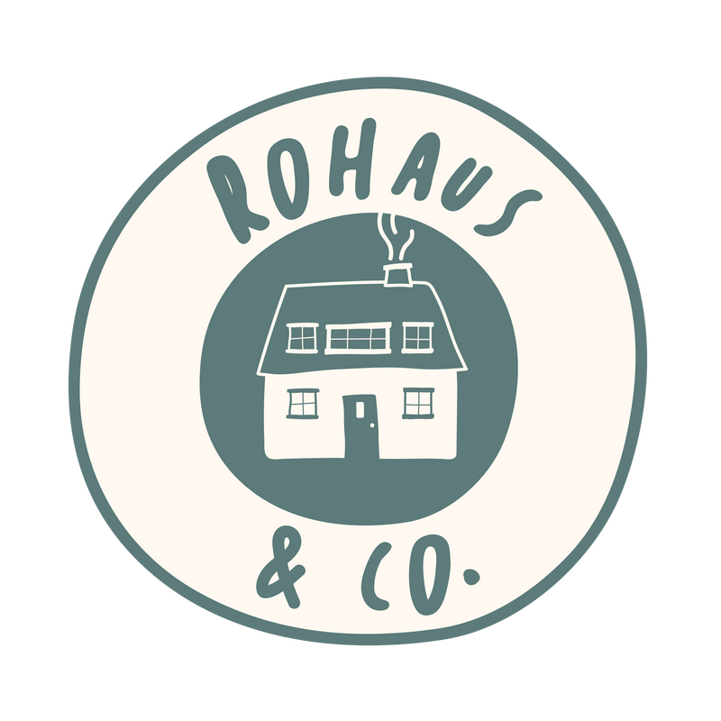 The hand-drawn RoHaus & Co. house logo