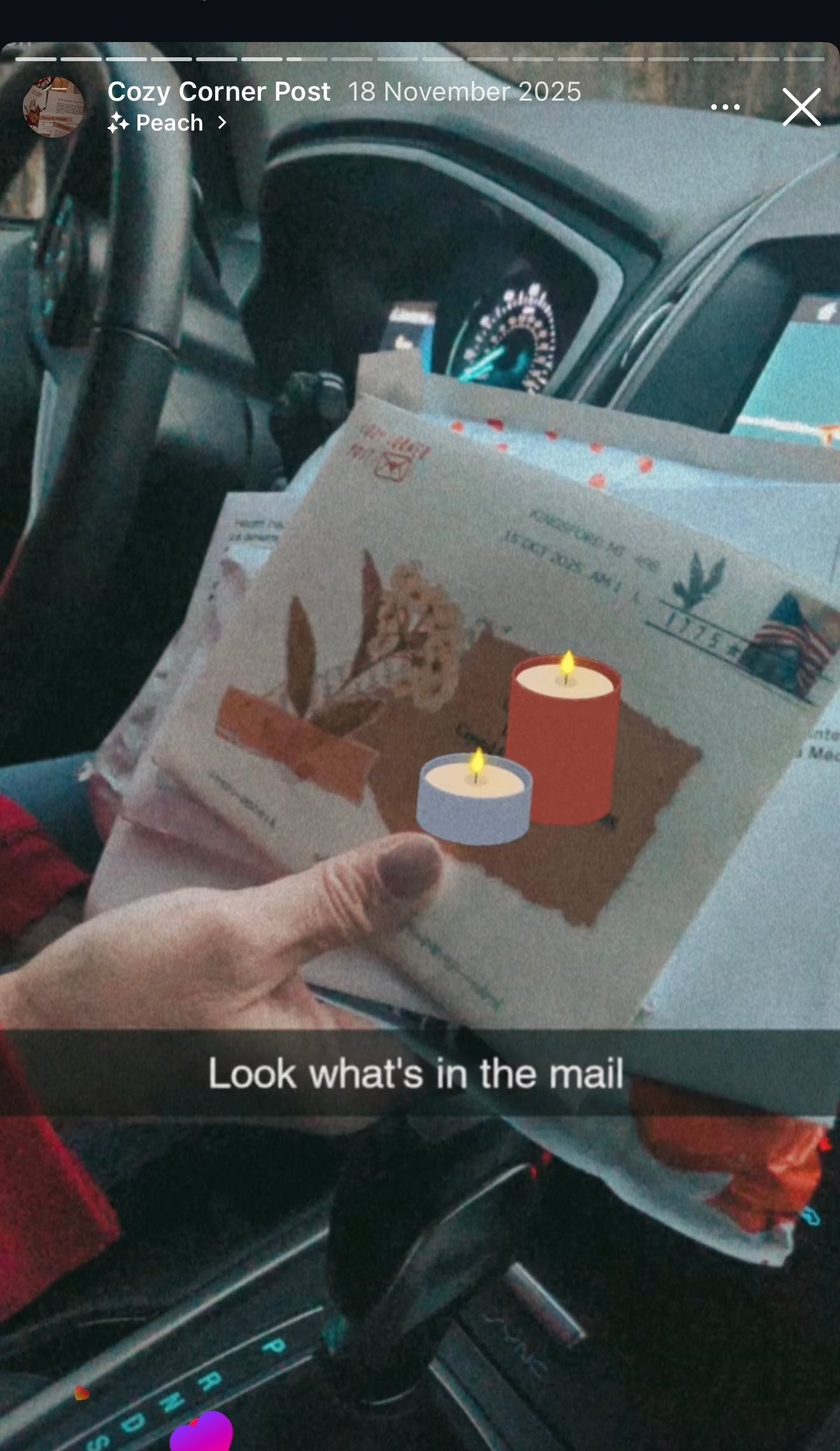 look what's in the mail