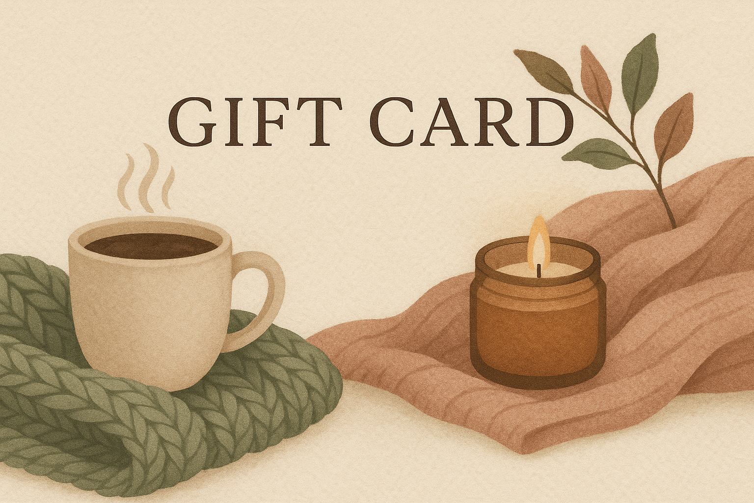 cozy gift card