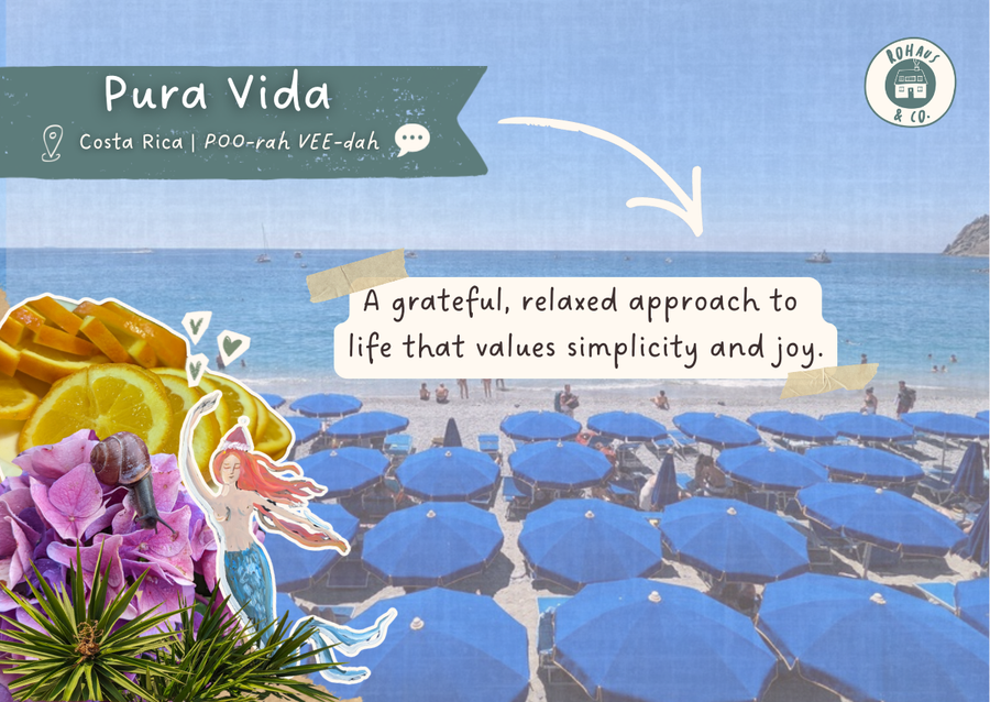 Eleven cozy words we collected on our travels