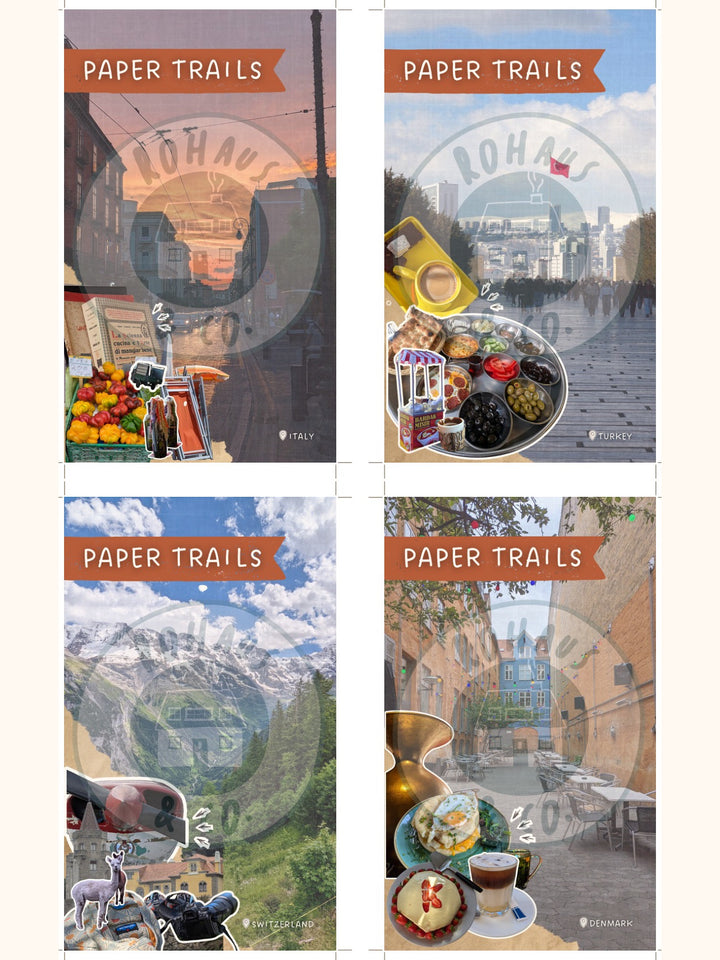 Paper Trails wanderings cards